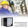 100A/5A Analog Panel Ammeter, 6L2 Amp Tester Gauge for DC