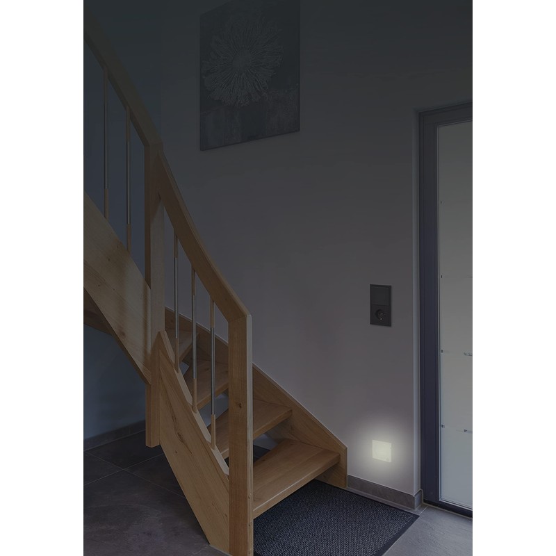 UNITEC LED Night Light with Motion Sensor and Twilight Sensor,