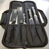 Ergo Chef 5 Pocket Chef Knife Case Roll Bag Bi-Fold