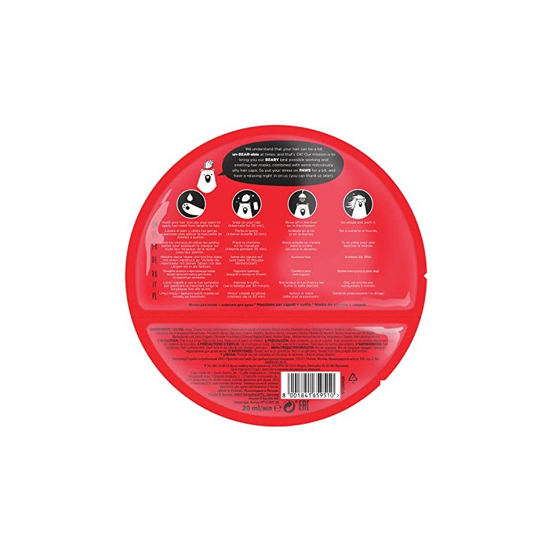 Bear Fruits Strawberry Detangling & Shine Hair Mask + Shower