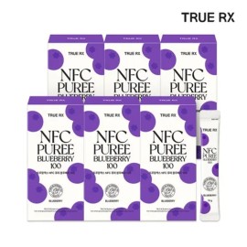 TrueX [Half Club] TrueX Blueberry Puree 6 boxes / [하프클럽]트루알엑스 블루베리퓨레 6박스