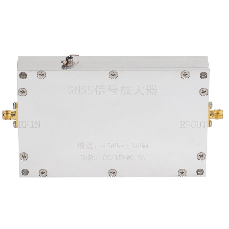 GNSS Signal Amplifier High Gain 45dbm Navigation RF Signal Booster
