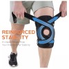 Omples Hinged Knee Brace Support Wrap For Sprains, Arthritis, Meniscus