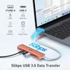USB C Hub HDMI Adapter for MacBook Pro/Air, 7 in