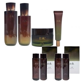 Hanyul Songdam Elasticity 2 Type Basic Full Set Skin + Emulsion + Cream + Eye Cream + 2 Type Kit x ​​2 Set Giveaway / 한율 송담 탄력 2종 기초 풀세트 스킨+에멀전 +크림 +아이크림 +2종키트 x2세트 증 정