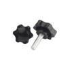 SYDARSYN Wing Screw Plastic Hexagonal Star Head Knurled Screw Grip