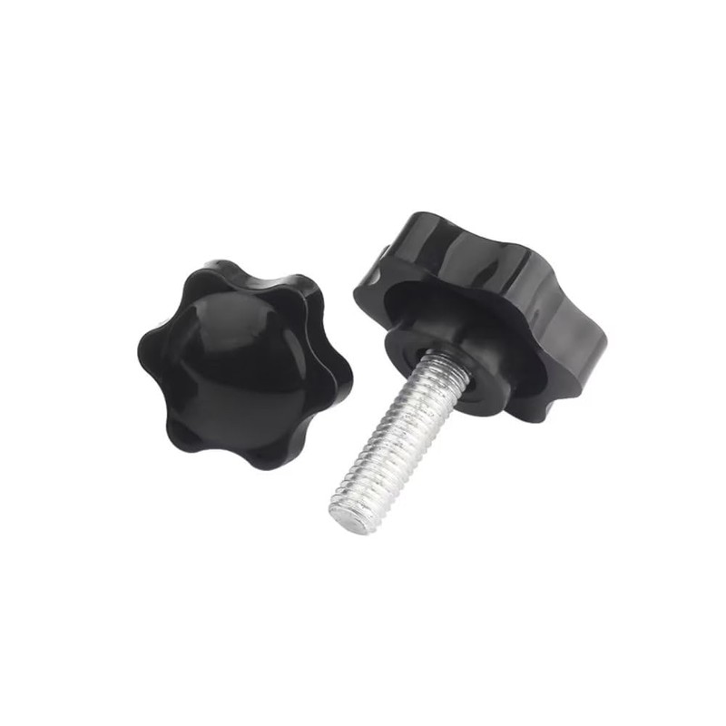 SYDARSYN Wing Screw Plastic Hexagonal Star Head Knurled Screw Grip