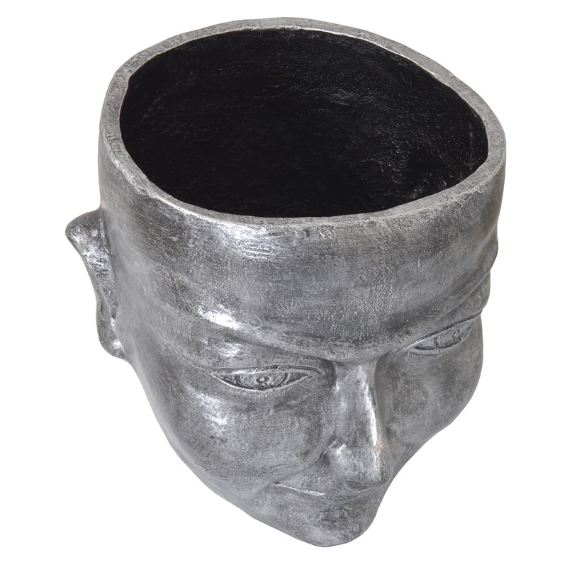 AFD Home Face Flower Pot M Silver