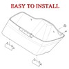 WOWTK Hard Saddlebag Rubber Grommets & Support Cushions Mounts for
