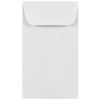 JAM papel moneda sobres – 50 sobres por paquete, Blanco,