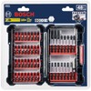 BOSCH SDMS48 48-Piece Assorted Impact Tough Screwdriving Custom Case System