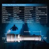 LetonPower Tynny-16sx 2000 Lumens Dive Lights Scuba Diving, 5 Modes