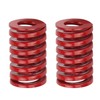 Tailgate Spiral Punching Spring, Boot Shock Absorber, Punching Springs Red