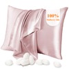 Jaciu 100% Silk Pillowcase, for Hair and Skin, Both Side