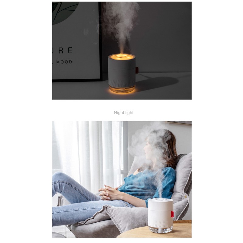 GXZJ623 500ml Snow Mountain Humidifier Quiet Operation Automatic Shut Off