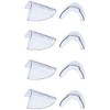 Poggapp 4 Pairs Eye Glasses Side Clear Side Shield for