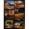 Minetom 100FT Outdoor String Lights with Remote, ST38 Patio Lights