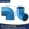 sourcing map 6pcs 1.2" 90 Degree Elbow Pipe Fittings, Furniture