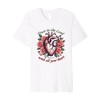 Trust in The Lord Christian Verse Floral Heart Tee Premium