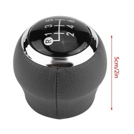 Madezz Gear Knobs, Gear Knobs, Gear Knobs, Suitable for Verso Auris 2007-2013 Car 6-Speed Head, black, Unique, fashionable