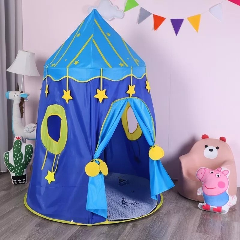 Ingenio Tienda Casita De Campaña Castillo Portatil Plegable Infantil