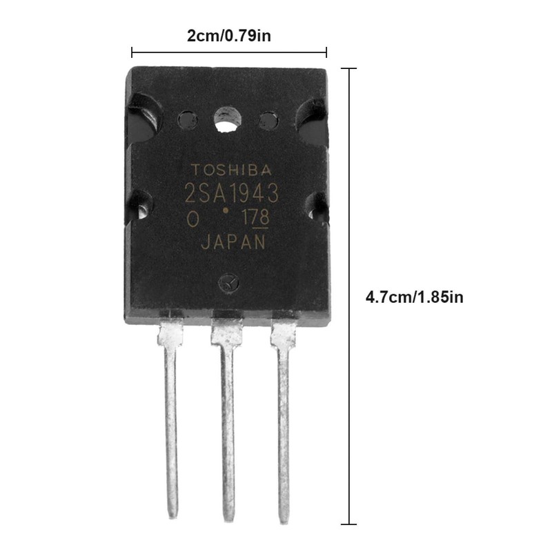 5 Pairs Amplifier Transistor Audio Transistor 2SA1943 2SC5200 A1943 C5200