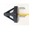 Compact Alignment Stand for Garmin Approach R10, Black