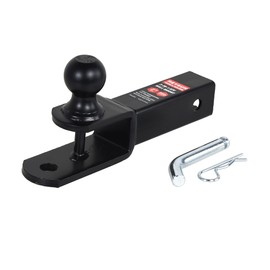 REYSUN 864209 3 in 1 ATV/UTV Trailer Hitch Towing Ball Mount with 2 inch Trailer Ball, Fits 2 inch Hitch Receiver…