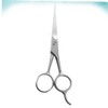 MERRYHAPY Stainless Steel Scissors Grooming Shaver Mustache Face Razor Beard