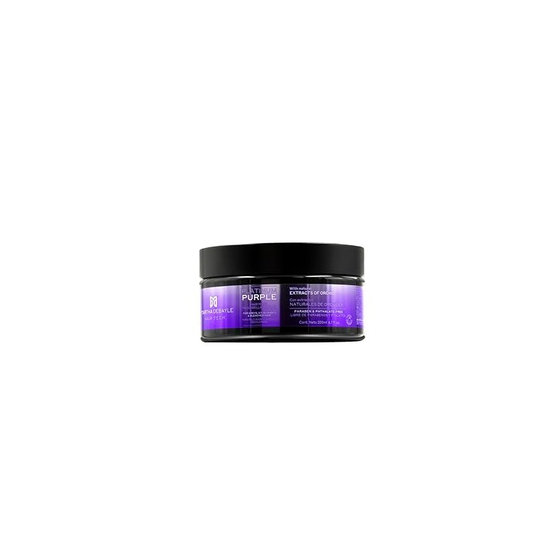 Martha Debayle Mascarilla Platinum Purple 200ml