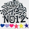 Jongdari Jongdari Iron On Letters and Numbers Patches for Clothing,