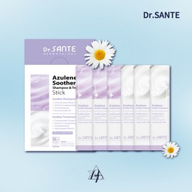 Sante Azulene Soother Shampoo + Treatment Set Stick (5mlx10ea) Relieves hair loss symptoms, strengthens damaged hair 🖤 Shampoo + Treatment Set 5ml 20ea / 상떼 아줄렌 수더 샴푸+트리트먼트 세트 스틱 (5mlx10ea) 탈모증상완화 손상모발 모발강화 🖤샴푸+트리트먼트세트 5ml 20ea