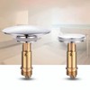 Bathroom Pop up Drain Brass Bathtub Plug Replacement Bath Pop