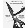 Multi-Purpose Rust Proof Kitchen Shears,Dishwasher Safe,Can be Used to Cut