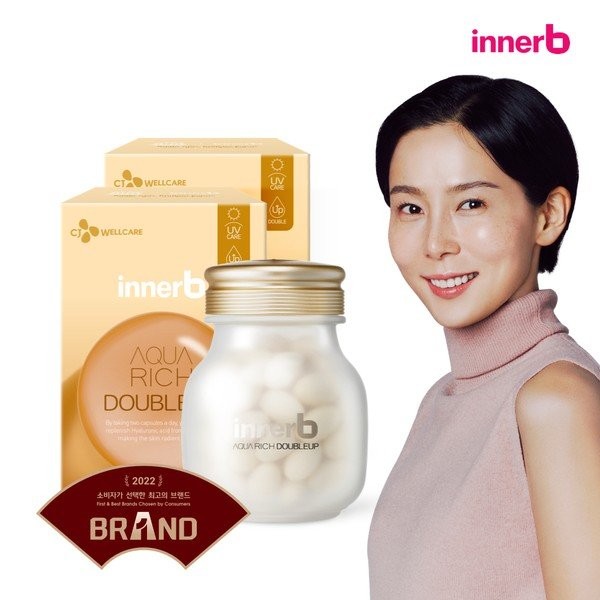 [Half Club/CJ Wellcare] Innerb Aqua Rich Double Up 600mg56 capsules