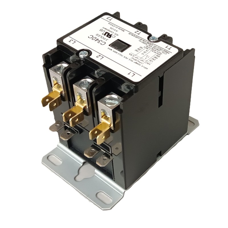 Packard 3 Pole 40 Amp 208/240 Vac Contactor C340C