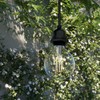 LEDSone Pendant Ceiling Light Fitting, E27 Lamp IP65 Indoor/Outdoor Black