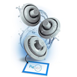 3x Piebert Cooking Signal Seal 39155 for WMF Perfect & Perfect Plus Pressure Cookers 2.5 L - 8.5 L and 18-22 cm Lid Diameter as 6093109502