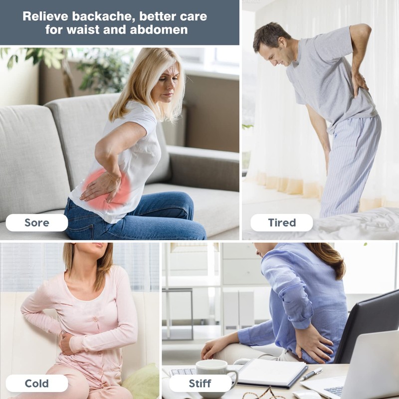 Healifty Back Brace for Lower Back Pain Women & Men