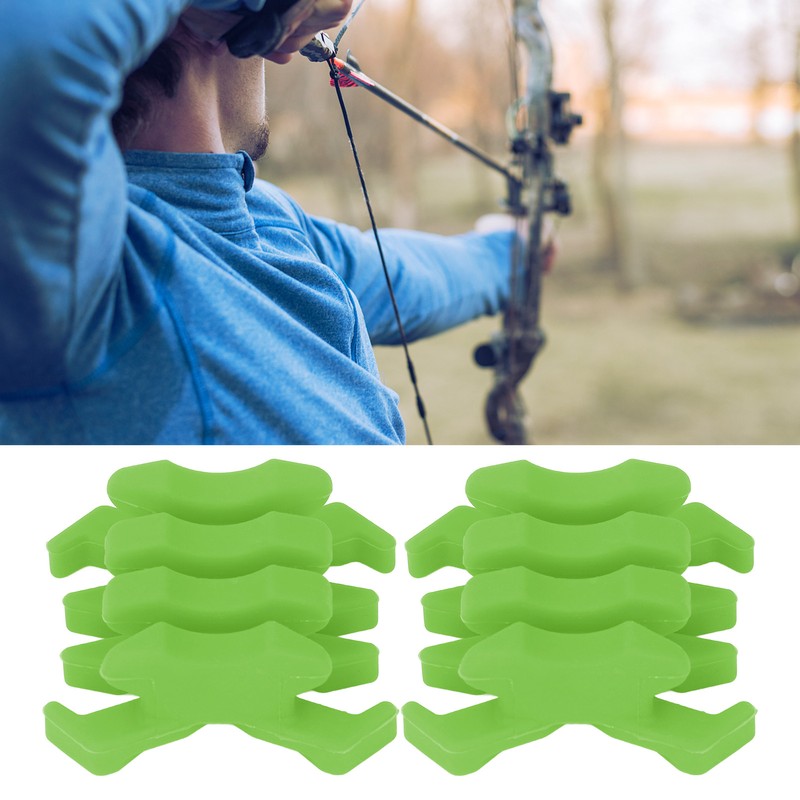 1 Pair Rubber Archery Bow Limbs Vibration Damper Dampener Crab