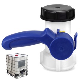 IBC Outlet Tap Tank Accessories Container Outlet Control Valve IBC Tank Tap 62 mm DN40 for Water Tank Drain Tap Rain Butt Canister Container