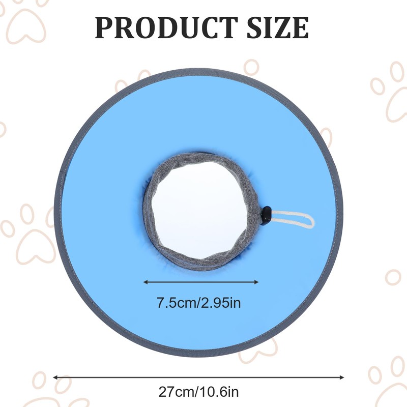 Cat Cone Collar Soft, Cat Recovery Collar to Stop Licking,