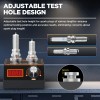 CMTOOL Spark Plug Tester Ignition Double Hole Detector 500-6000RPM Adjustable