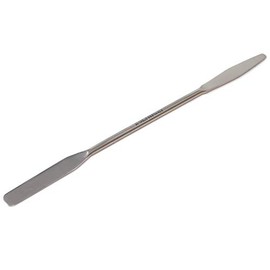 Lab Micro Spoon Scoop Flat Double Ended Spatula, Stainless Steel (Round/Tapered Arrow END 7")