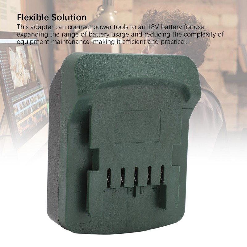 18V Battery Adapter ABS Plastic Compact Cordless Power Tool Battery