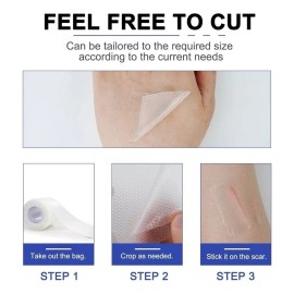 Kit Gel Y Parche Elimina Cicatrices Acné Post-parto Cirugías