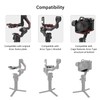 SMALLRIG RS2/RSC2/RS3/RS3 Pro/RS4/RS4 Pro Quick Release Plate with Arca-Swiss for