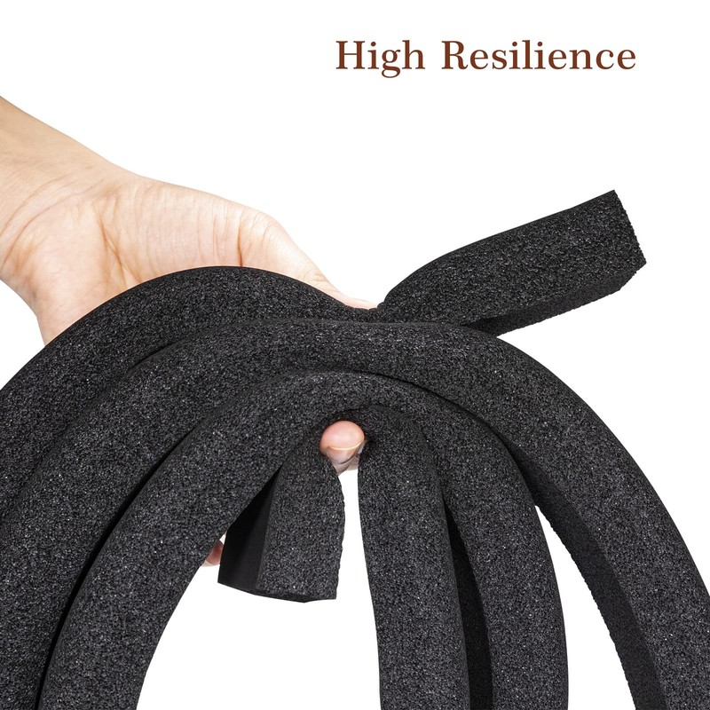 Yotache Open Cell Foam Air Conditioner Insulation Seal Strip 2"x1",