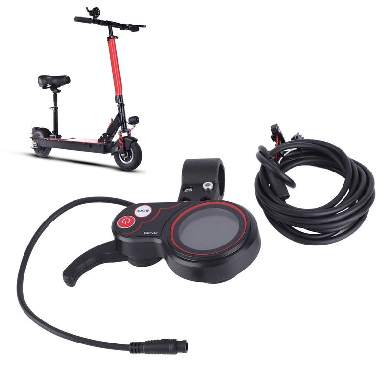 Display Thumb Throttle 2 in 1 Speedometer Manual Control Panel