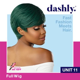 Sensationnel Dashly wig - synthetic easy wear non lace cap wig - Dashly Wig Unit 11 (SILVER)